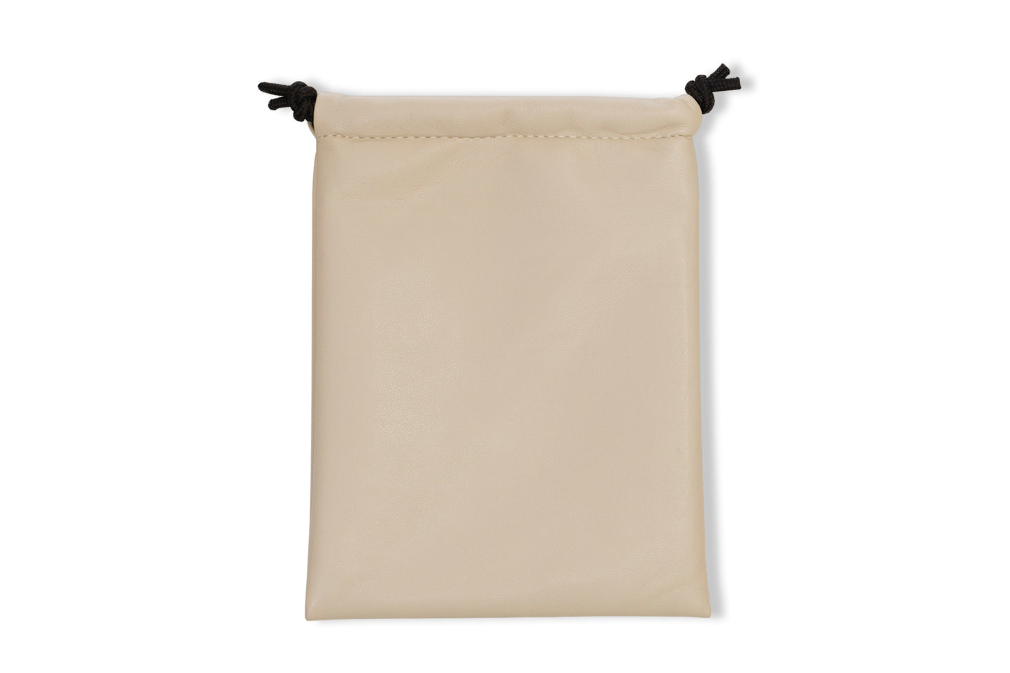 White Drawstring Pouch