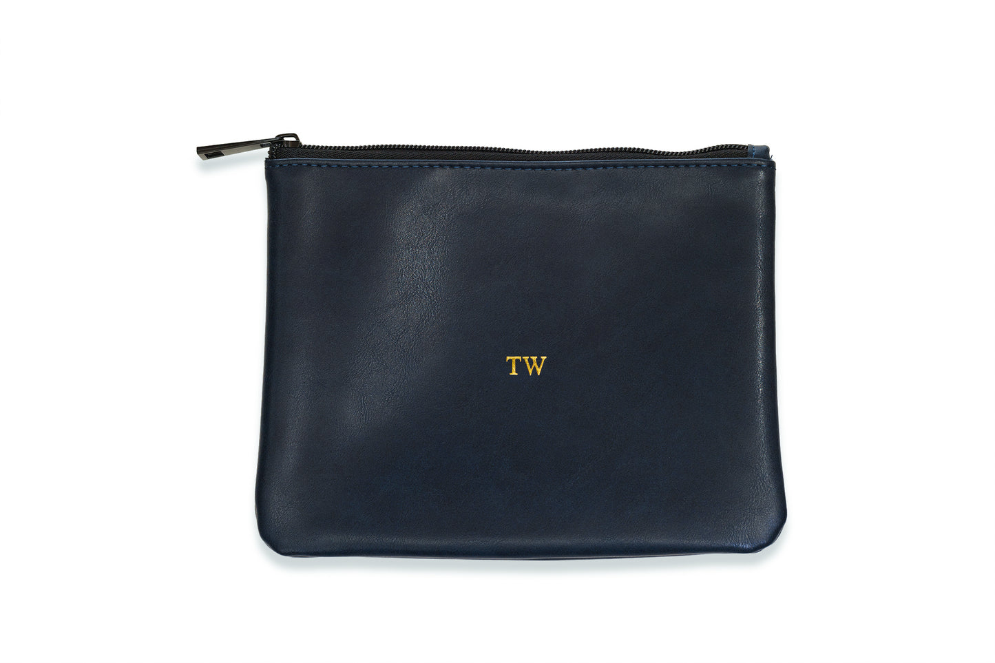 Blue Zipper Pouch