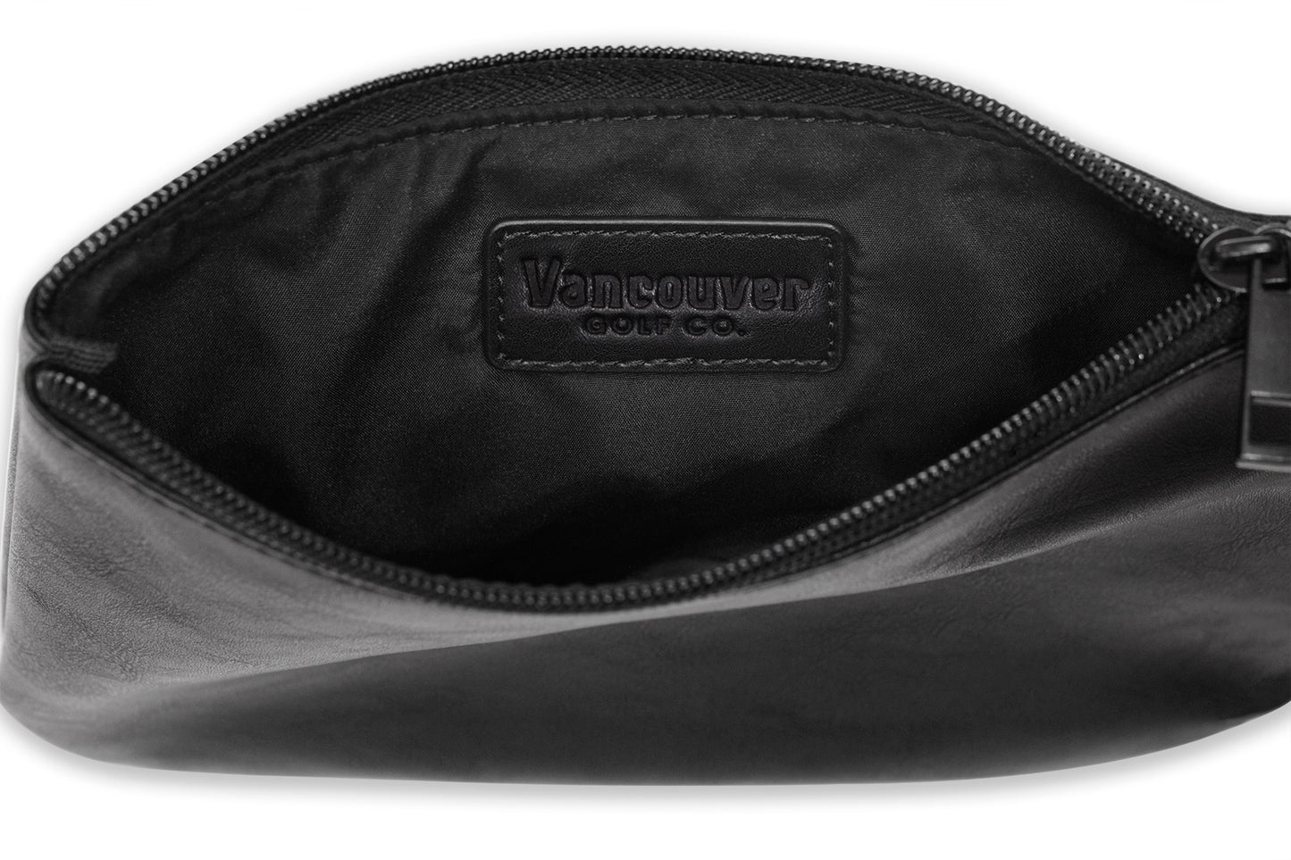 Black Zipper Pouch