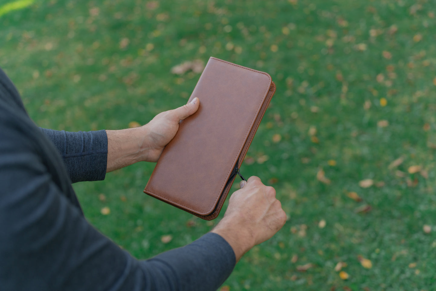 Brown Glove Wallet