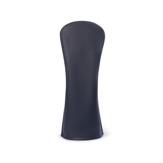 Handcrafted leather golf headcover hand-stitched seams