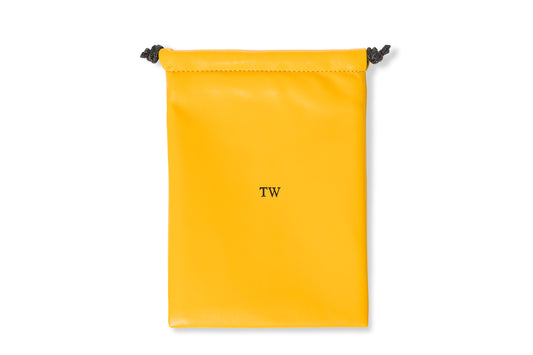 Mustard Drawstring Pouch (Limited Quantities)
