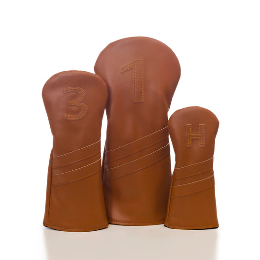 Classic Brown Headcovers