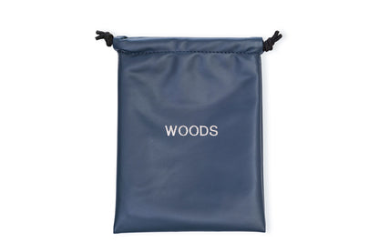 Blue Drawstring Pouch