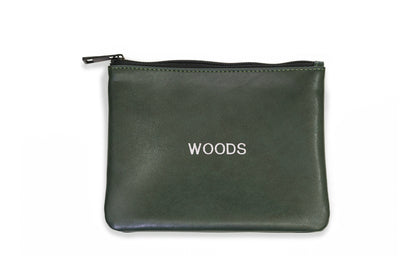 Green Zipper Pouch