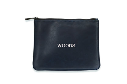 Blue Zipper Pouch