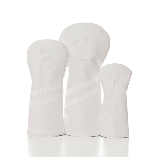 Classic White Headcovers