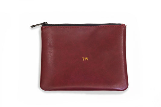 Red Zipper Pouch